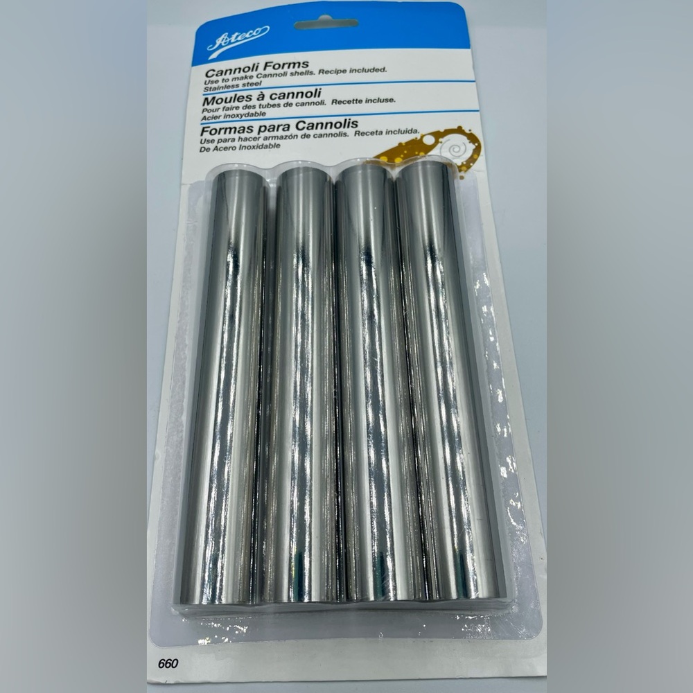 Ateco Cannoli Tubes/Forms